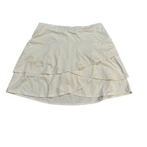 Lucky In Love Scallop Skort‎ White Size Medium